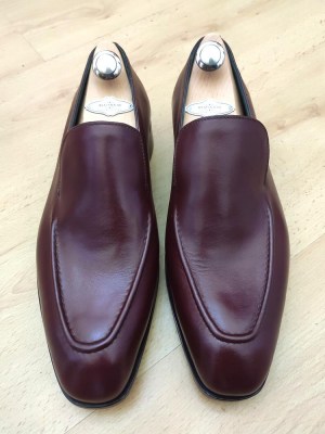 Burgundy loafers by Rozsnyai (2)